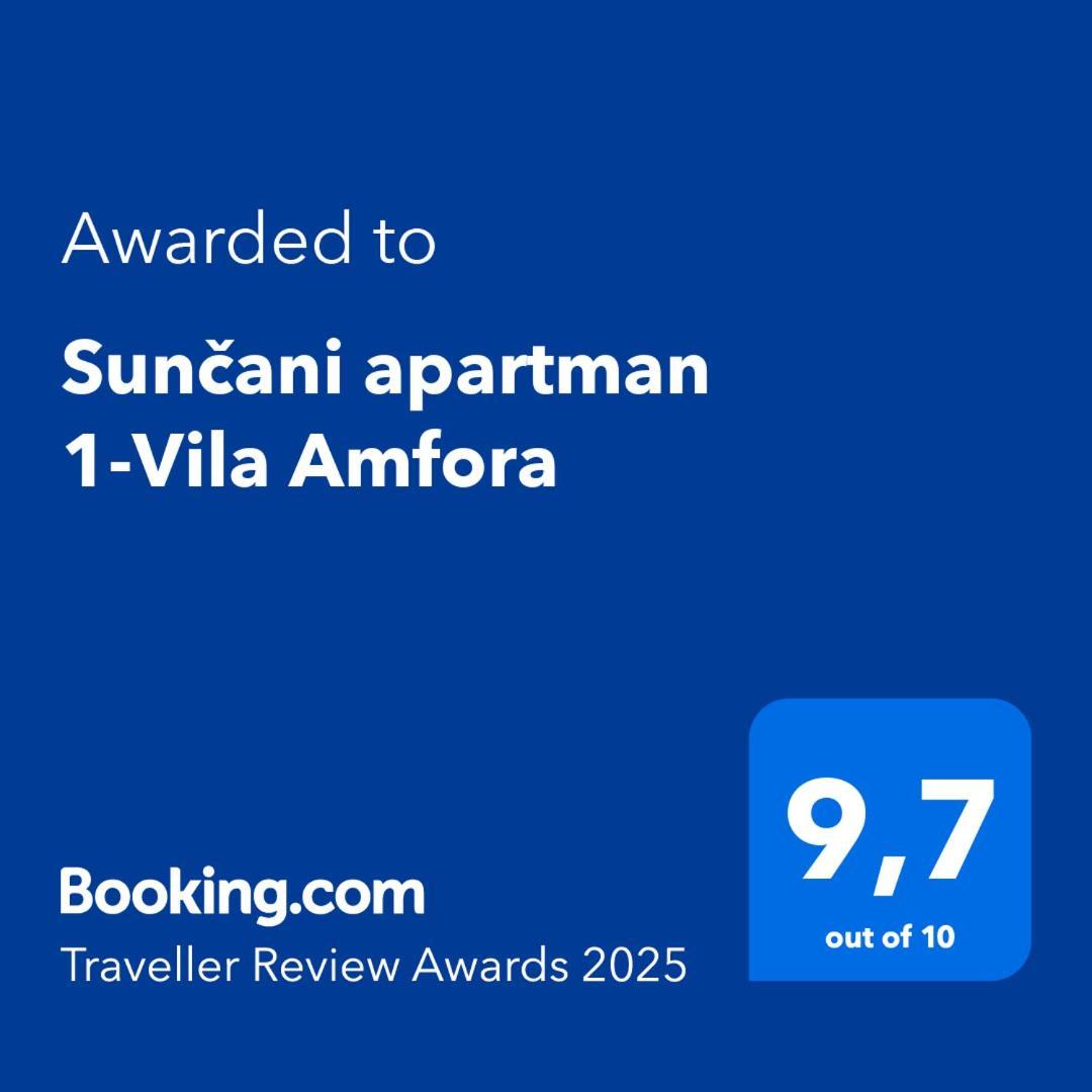 Suncani Apartman 1-Vila Amfora 布德瓦 外观 照片